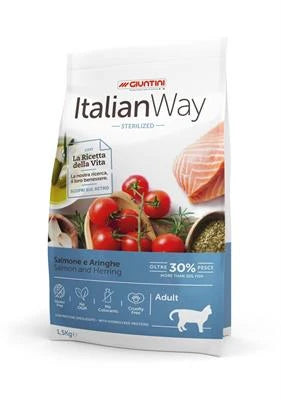 ITALIAN WAY CAT SALMONE/ARINGA KG 1,5